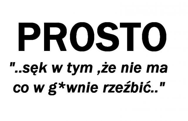 koszulka PROSTO (nie label)