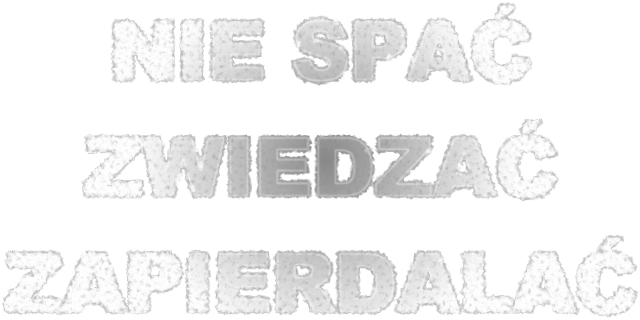 Nie spać Zwiedzać Zapierdalać
