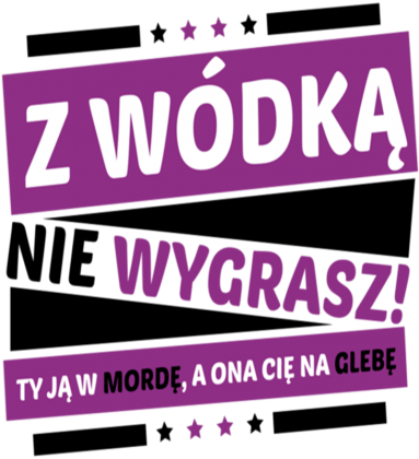 Koszulka z wódka