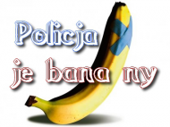 Policja je banany
