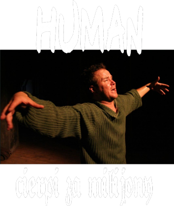 "Human cierpi za milijony" T-SHIRT CZARNA DAMSKA