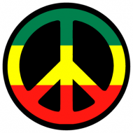 kubek reggae , peace , pokój