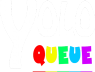 Koszulka z napisem YOLO QUEUE