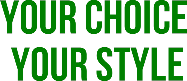 Torba z napisem Your Choice Your Style