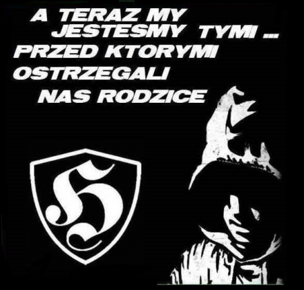 T-Shirt A teraz to my jesteśmy tymi ... Przed Którymi Przestrzegali Nas Rodzice