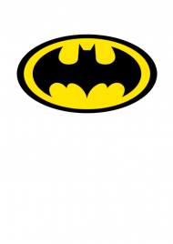 Koszulka 'Batman' Biała.
