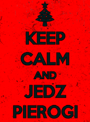 Kubek - KEEP CALM AND JEDZ PIEROGI