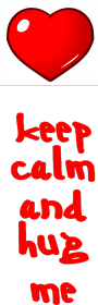 KEEP CALM HUG