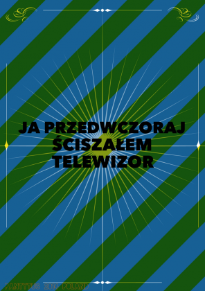 Ja przedwczoraj