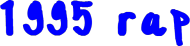 1995 klasiko rap