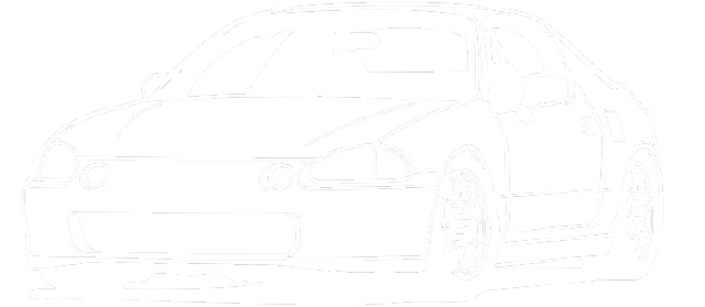 Honda CRX Del Sol White FastOutline