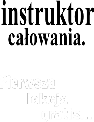 Instruktor całowania .