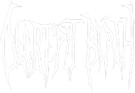 Decrepit Birth White Logo