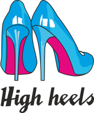High heels - Koszulka damska bokserka