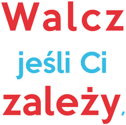 Walcz jeśli Ci zależy - Koszulka Damska V-nec