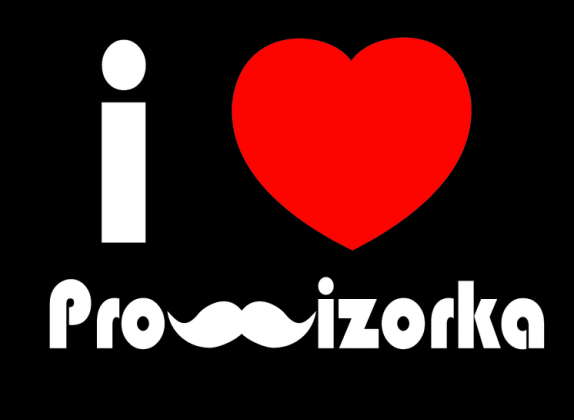 I Love Prowizorka - czarna