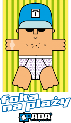 Koszulka męska - Foka. Pada
