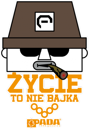 Bluza - Życie to nie bajka. Pada
