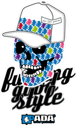 Bluza damska - Kolorowa czacha. Pada