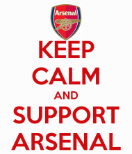 Keep Calm and Support Arsenal