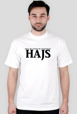 Koszulka Męska "HAJS" - SklepAcusa