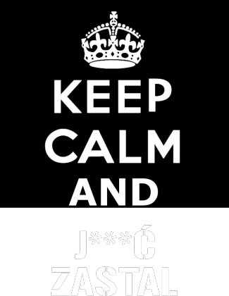 Keep Calm - bluza