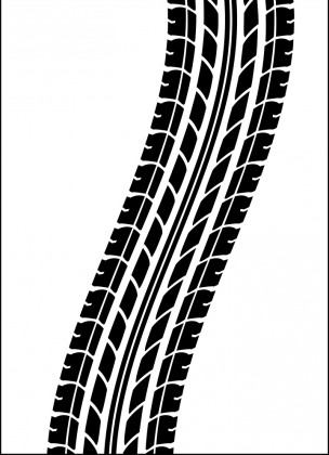 Truck Tire White