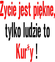Bluza z kapturem  Życie jest piękne...