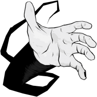 Koszulka męska ręka hand