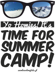 Bluza męska z kapturem - TIME FOR SUMMER CAMP!