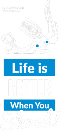 Koszulka męska - LIFE IS BETTER WHEN YOU SHRED (różne kolory!)