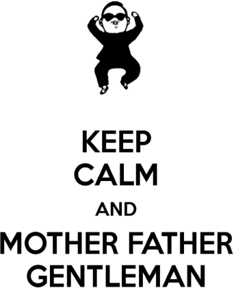 Koszulka męska KEEP CALM AND MOTHER FATHER GENTLEMAN