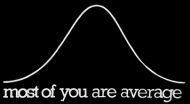 Most of you are average