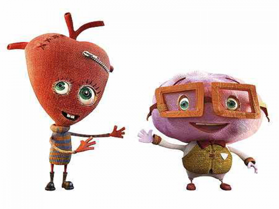 Koszulka polo ''serce i mózg''