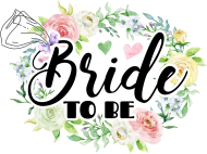 Bride to be - koszulka biala dla panny mlodej
