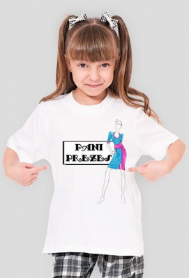 Pani Prezes - dziewczęcy t-shirt - Olborska Design