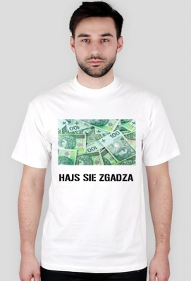 Koszulka HAJS SIE ZGADZA - DzanoplShop