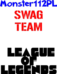 Koszulka 'SWAG TEAM' vMonster112PL