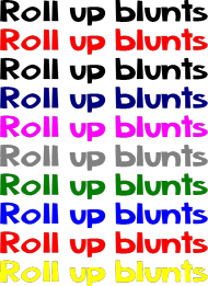 roll up