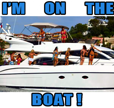 I'm On The Boat