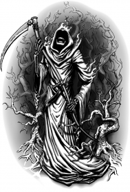 Grim Reaper - biała
