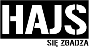 Hajs się zgadza - biała - nadruk