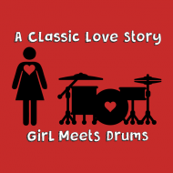drums and girl