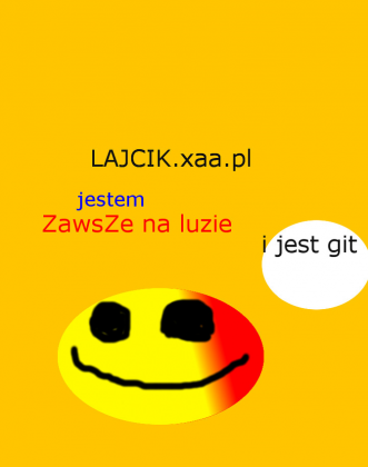 oficjalny kubek "jestem zawsze na luzie"