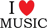 "I LOVE MUSIC"