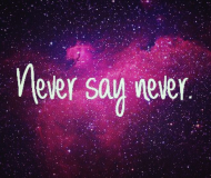 bluza never say never