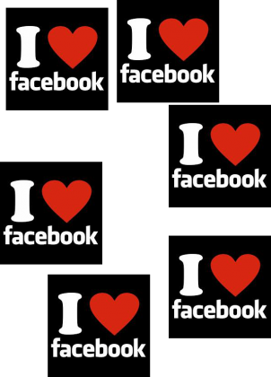 kubek i love fecebook