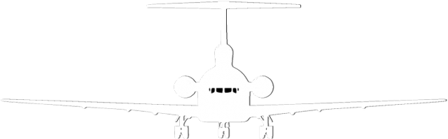 Boeing 727 - biały