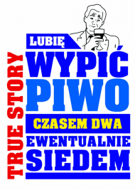 Koszulka Lubię wypić piwo