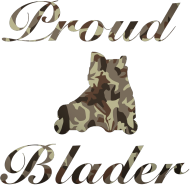 T-Shirt "Proud Bladers" Classic - Black&Camo